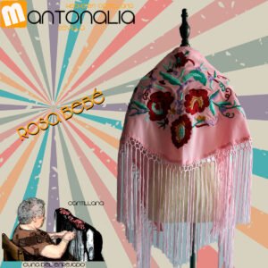 mantoncillo-flamenca-niña-Rosa