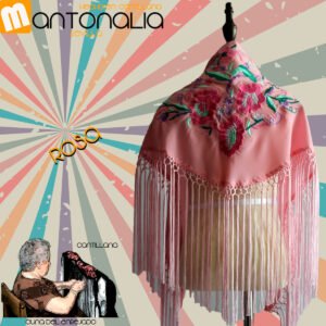 mantoncillo-flamenca-niña-Rosa