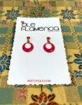 Pendientes de flamenca para niñas