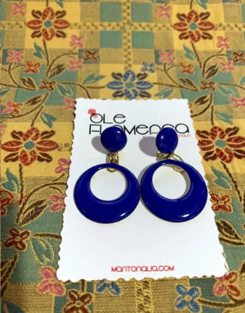 Pendientes de flamenca para niñas