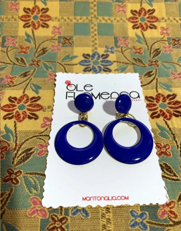 Pendientes de flamenca para niñas