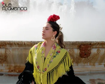 TRAJE DE FLAMENCA CAYETANA