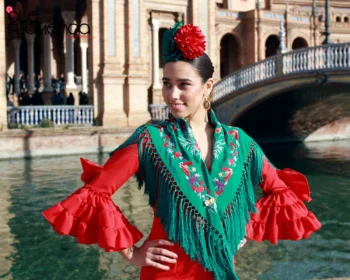 Traje de flamenca 