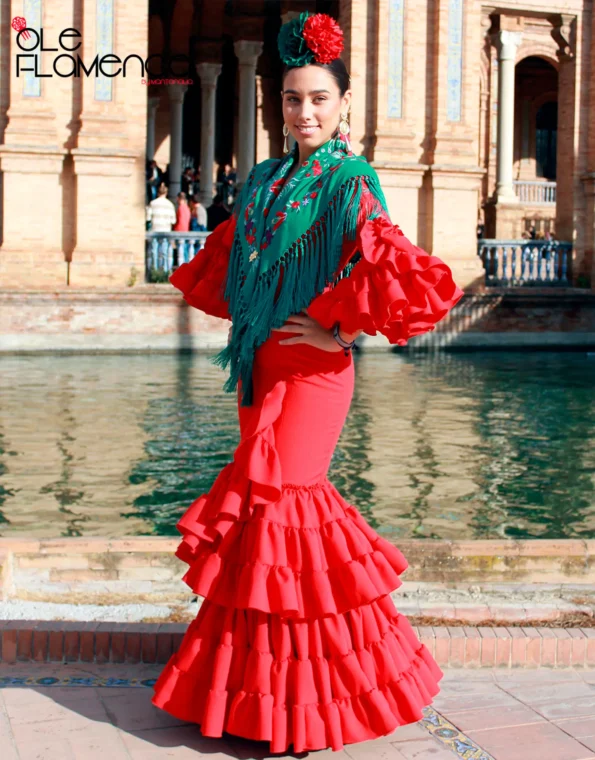 Traje de flamenca Encarna