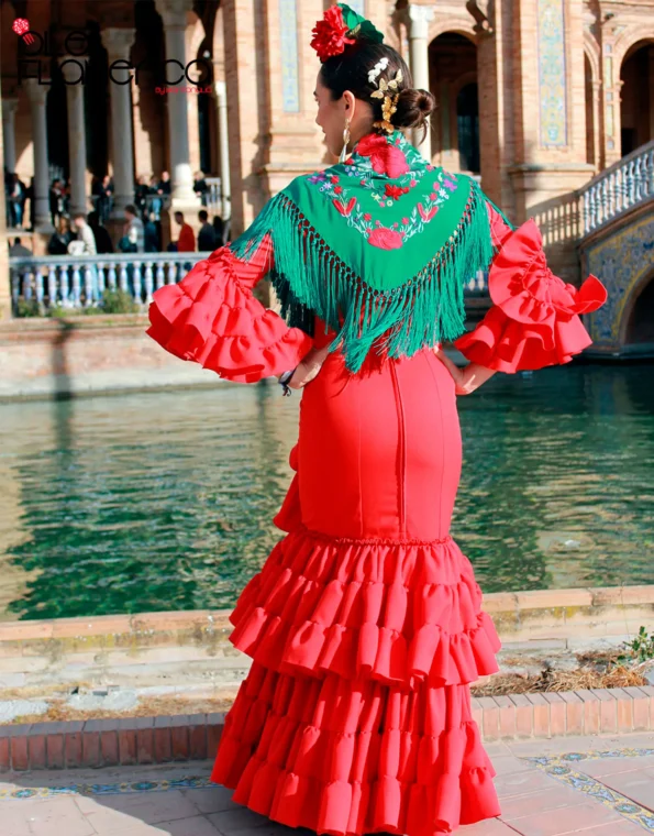 Traje de flamenca Encarna