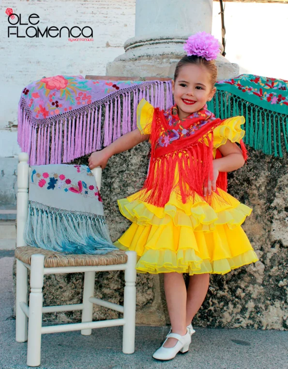 Traje de flamenca Carla