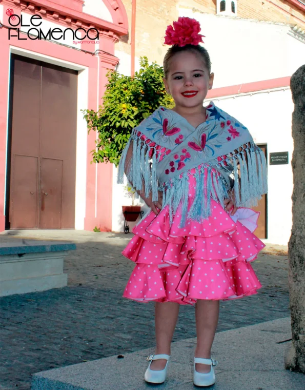 Traje de flamenca Adela