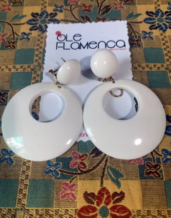 Pendientes de flamenca para niñas