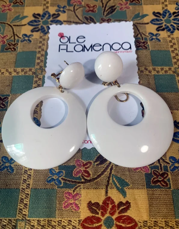 Pendientes de flamenca para niñas