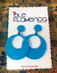 Pendientes de flamenca para niñas