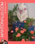 MANTÓN FLAMENCO BASTIDOR beige
