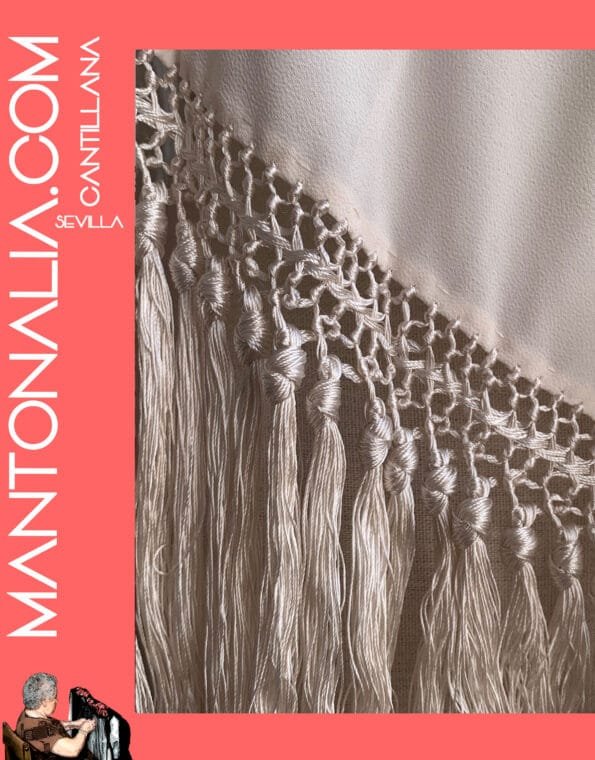 MANTÓN FLAMENCO BASTIDOR