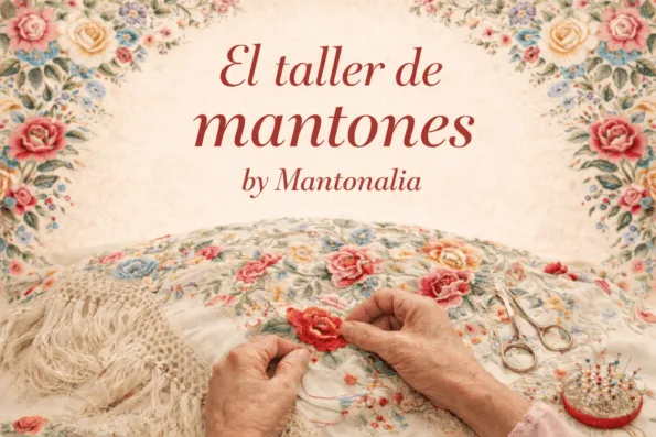 Restauración de mantones flamencos