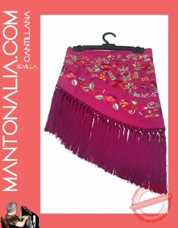 Mantoncillo flamenca Buganvilla