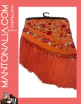 Mantoncillo flamenca Naranja