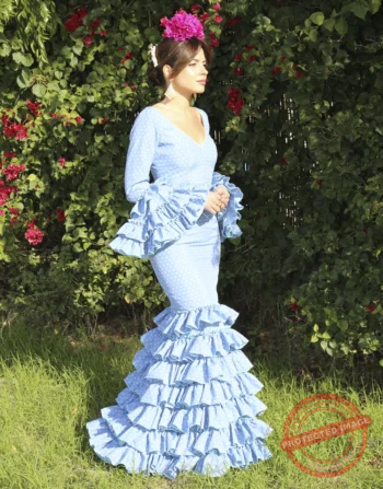 traje flamenca sevilla