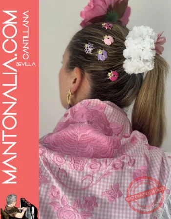 Mantón artesanal Vichy