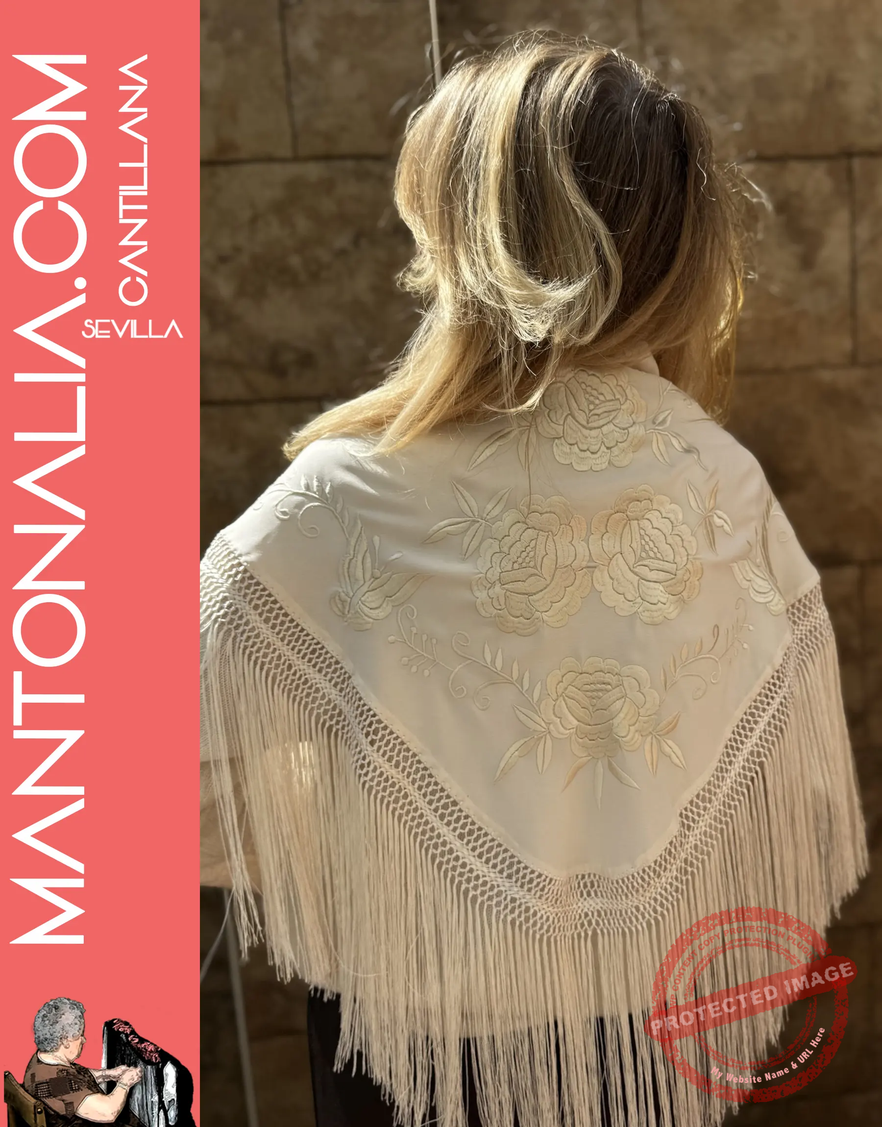 mariposa1 Manton artesanal mariposa