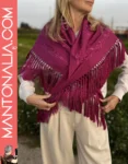 Mantón artesanal Paraiso